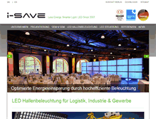 Tablet Screenshot of i-save-energy.com